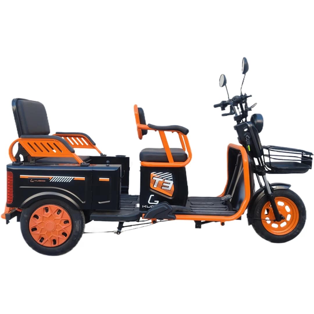 Электротрицикл Kugoo T3 Black — фото 4