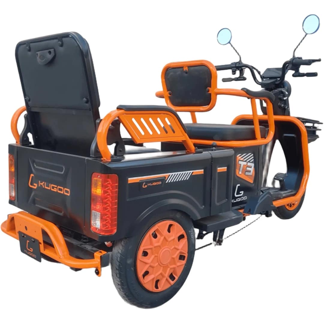 Электротрицикл Kugoo T3 Black — фото 6