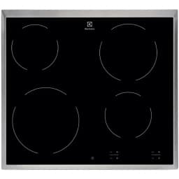 Электрическая варочная панель Electrolux EHF6240XXK Black Stainless Steel — фото 1