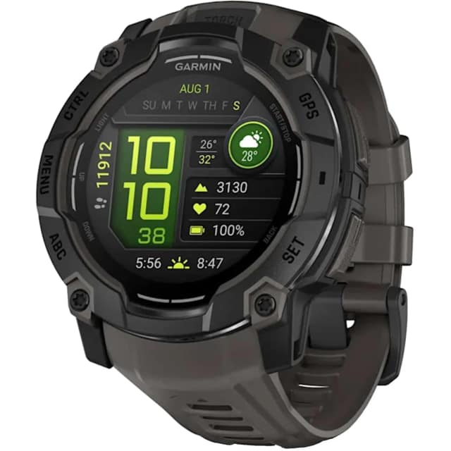 Смарт-часы Garmin Instinct 3 50mm Amoled Black with Charcoal Band