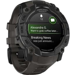 Смарт-часы Garmin Instinct 3 50mm Amoled Black with Charcoal Band — фото 3