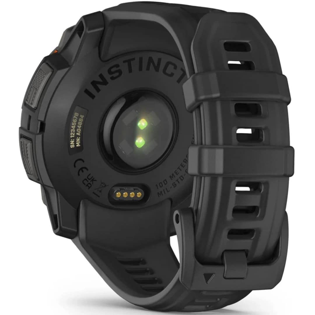 Смарт-часы Garmin Instinct 3 45mm Solar Black with Black Band — фото 4