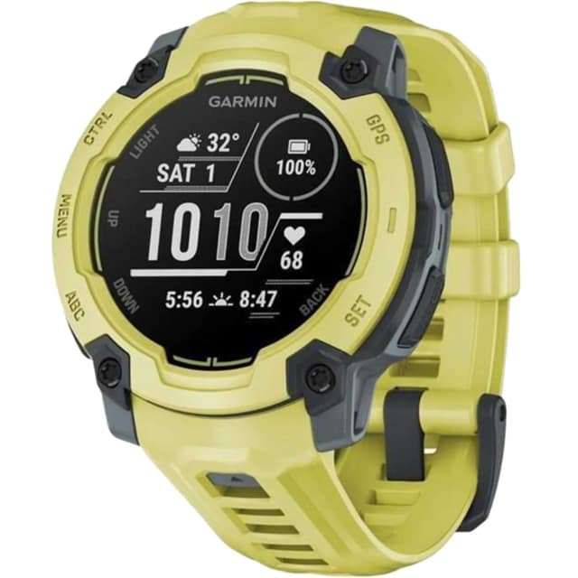 Смарт-часы Garmin Instinct E 45mm Electric Lime with Electric Lime Band