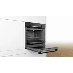 Электрический духовой шкаф Bosch Serie 4 HBA530BB0S Black — фото 5