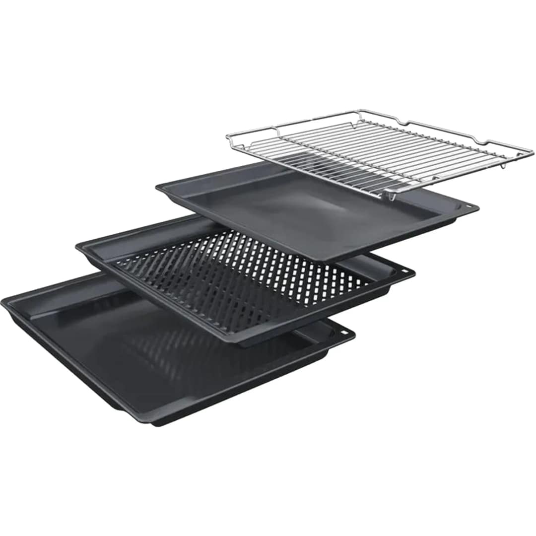 Электрический духовой шкаф Bosch Serie 8 HNG978QB1 Black — фото 2