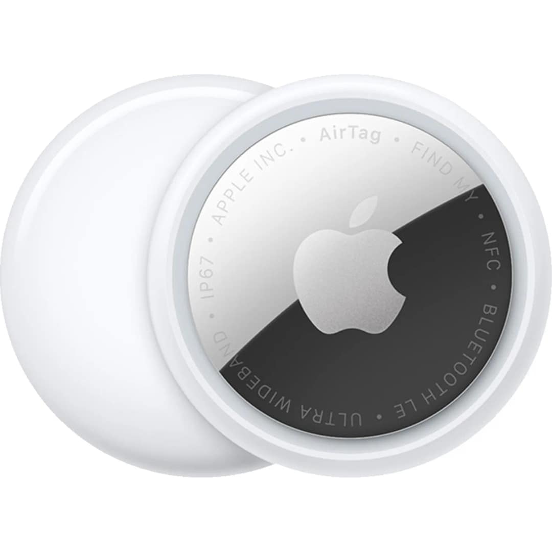 Трекер Apple AirTag Gen 2 белый серебристый 4 шт — фото 2