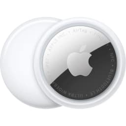 Трекер Apple AirTag Gen 2 белый серебристый 4 шт — фото 2