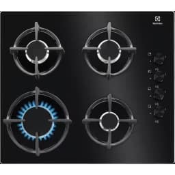 Газовая варочная панель Electrolux EGG6407K Black — фото 1