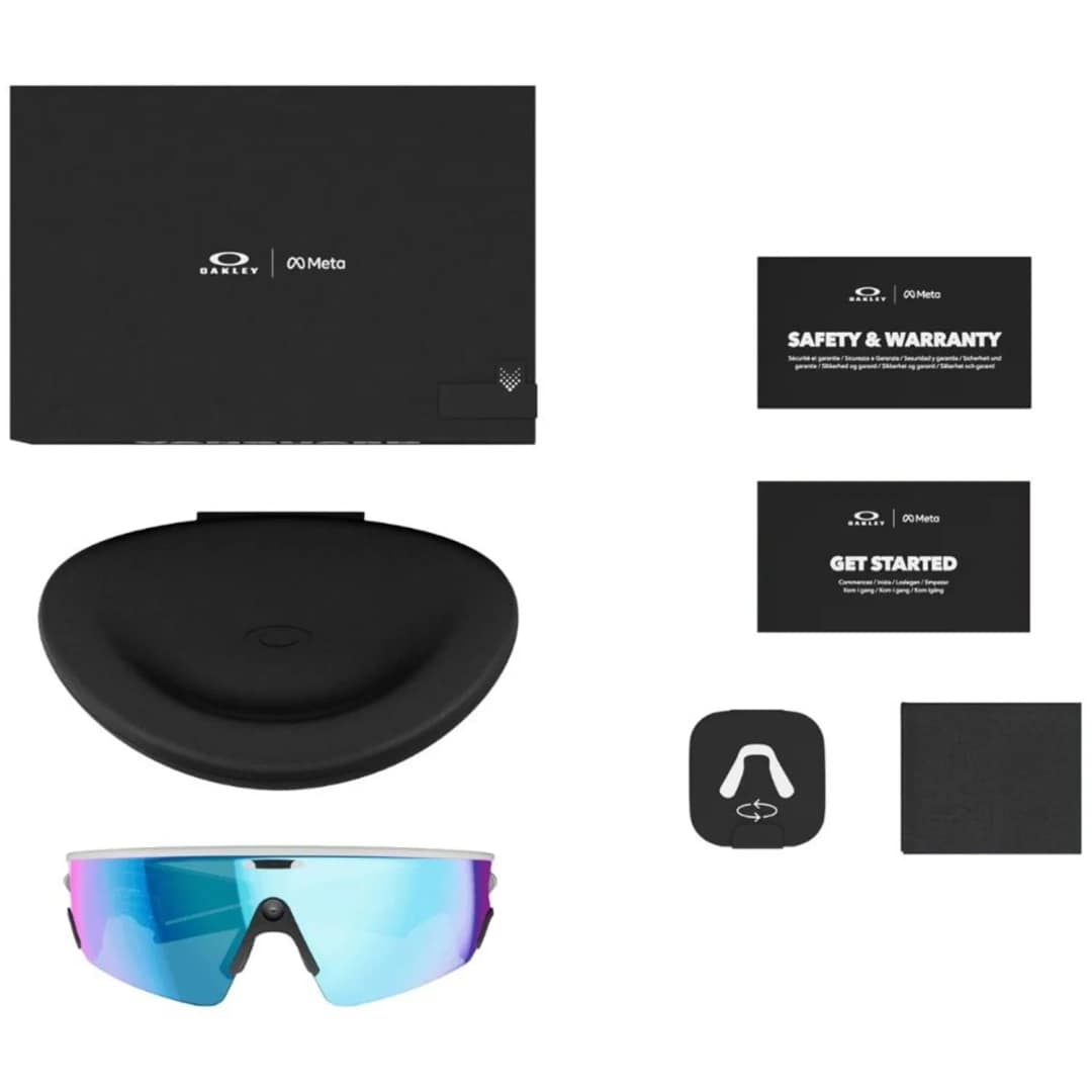 Умные очки Oakley Meta Vanguard White Prizm, Sapphire — фото 5