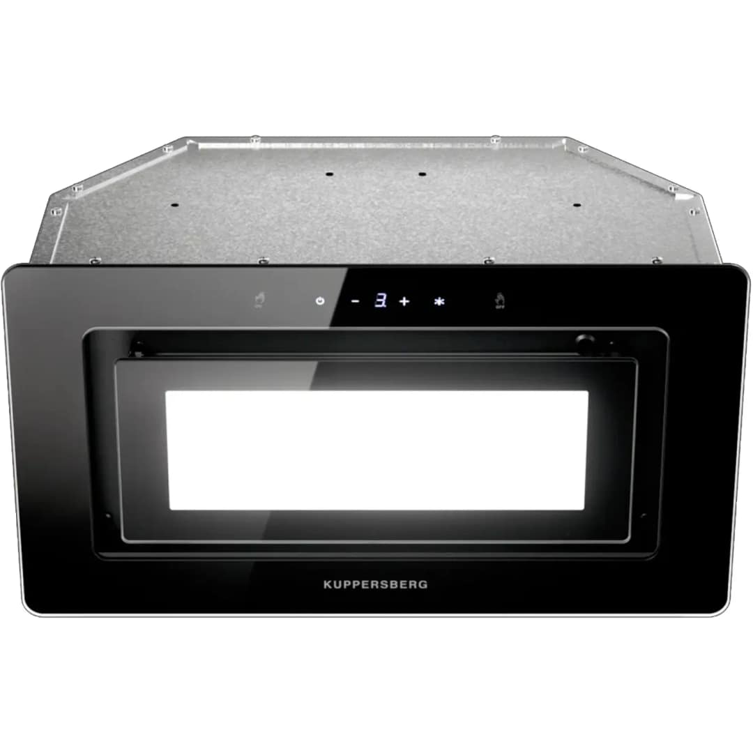 Встраиваемая вытяжка Kuppersberg INSHINE 60 BG, Black — фото 2