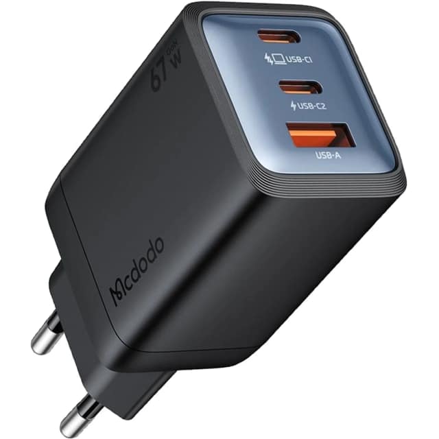 Сетевой адаптер MCDODO 67W, Black