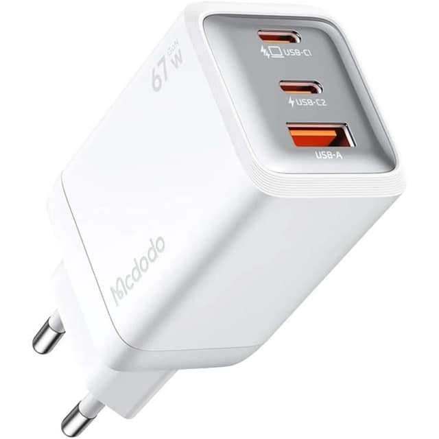 Сетевой адаптер MCDODO 67W, White