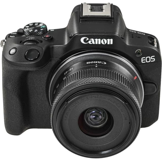 Фотоаппарат Canon EOS R50 Kit RF-S 18-45mm, Black