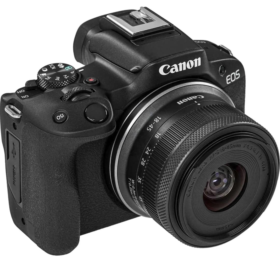 Фотоаппарат Canon EOS R50 Kit RF-S 18-45mm, Black — фото 2