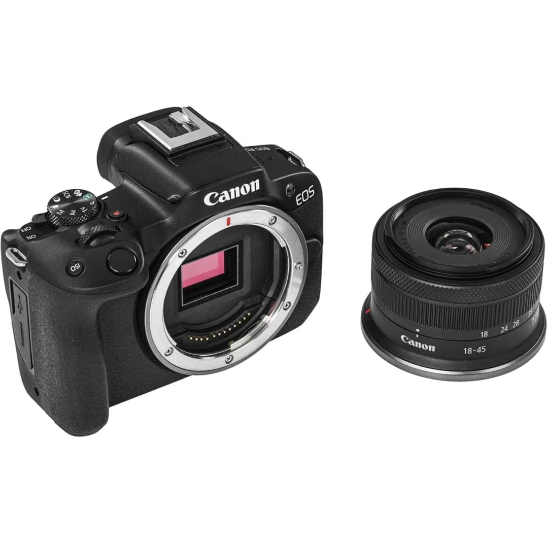 Фотоаппарат Canon EOS R50 Kit RF-S 18-45mm, Black — фото 3
