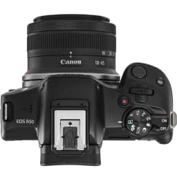 Фотоаппарат Canon EOS R50 Kit RF-S 18-45mm, Black — фото 5