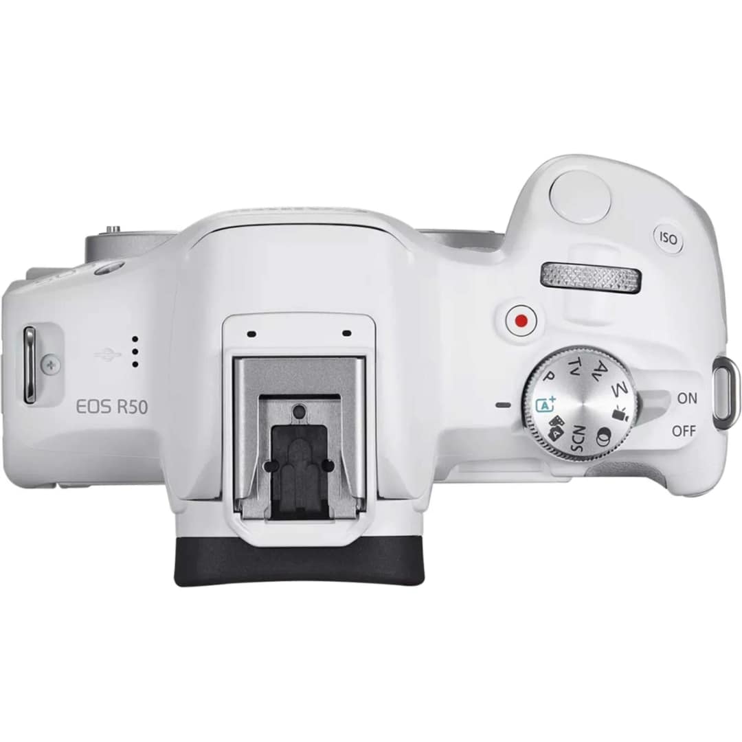 Фотоаппарат Canon EOS R50 Body White — фото 4