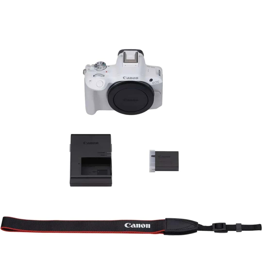 Фотоаппарат Canon EOS R50 Body White — фото 5