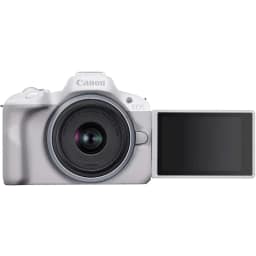Фотоаппарат Canon EOS R50 Kit RF-S 18-45mm, White — фото 4
