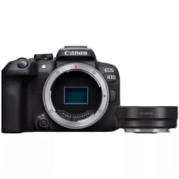 Фотоаппарат Canon EOS R10 Body Mount Adapter EF-EOS R Black — фото 1