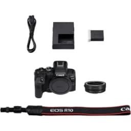 Фотоаппарат Canon EOS R10 Body Mount Adapter EF-EOS R Black — фото 8