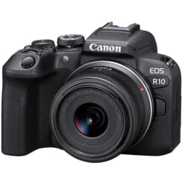 Фотоаппарат Canon EOS R10 Kit 18-45mm IS STM Black — фото 1