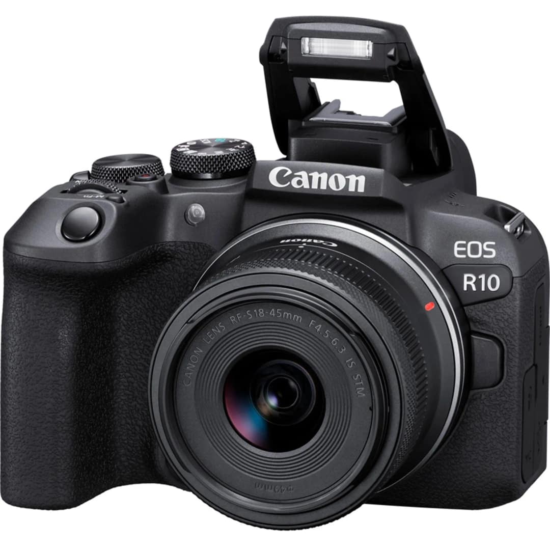 Фотоаппарат Canon EOS R10 Kit 18-45mm IS STM Black — фото 3