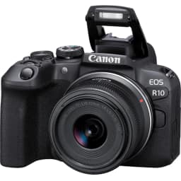 Фотоаппарат Canon EOS R10 Kit 18-45mm IS STM Black — фото 3