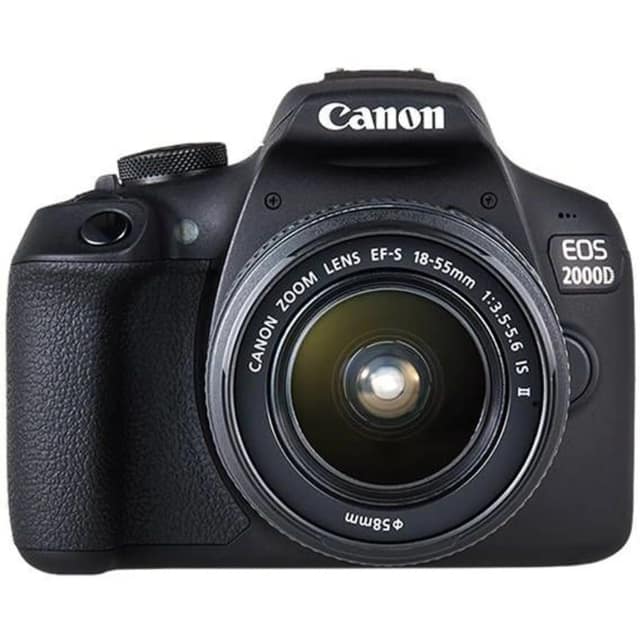 Фотоаппарат Canon EOS 2000D Kit EF-S 18-55 II Black
