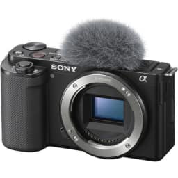Фотоаппарат со сменной оптикой Sony Alpha ZV-E10 Body Black — фото 4