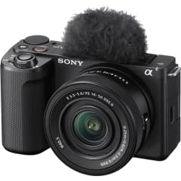 Фотоаппарат со сменной оптикой Sony Alpha ZV-E10 II Kit 16-50mm 55-210mm Black — фото 3