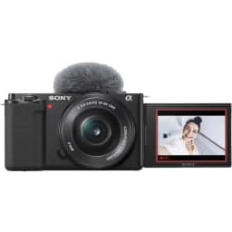 Фотоаппарат со сменной оптикой Sony Alpha ZV-E10 Kit 16-50mm Black — фото 1