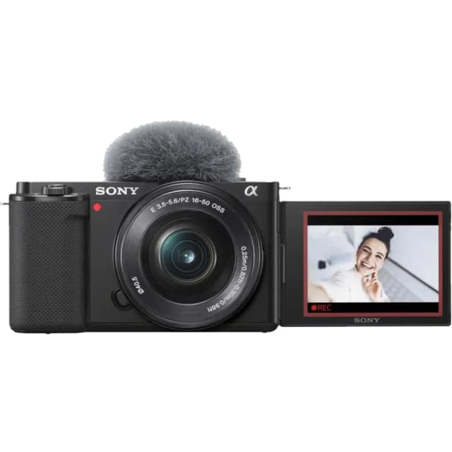 Фотоаппарат со сменной оптикой Sony Alpha ZV-E10 Kit 16-50mm Black