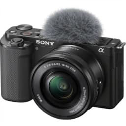 Фотоаппарат со сменной оптикой Sony Alpha ZV-E10 Kit 16-50mm Black — фото 4
