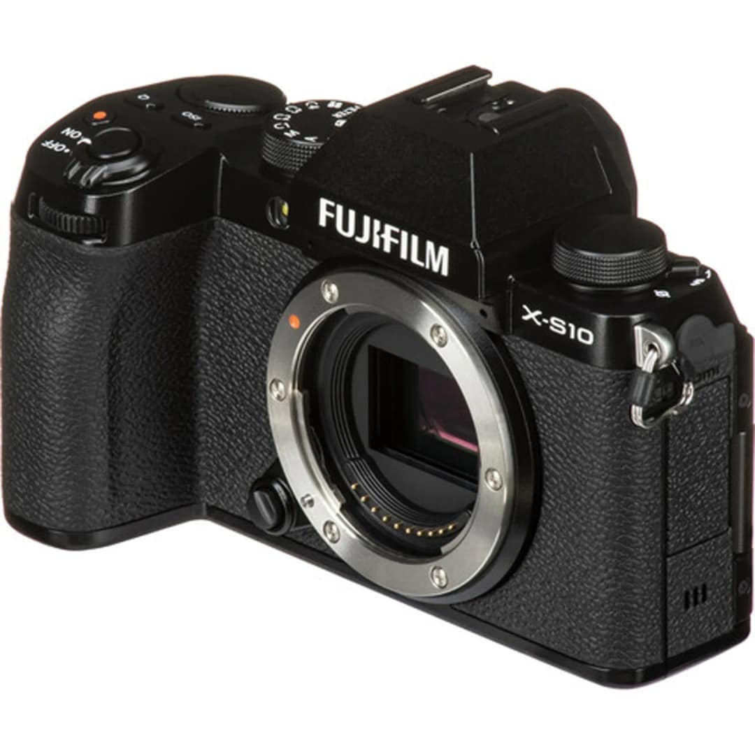 Фотоаппарат со сменной оптикой Fujifilm X-S10 Body Black — фото 4
