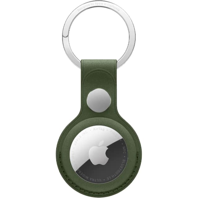 Брелок для Apple AirTag FineWoven Key Ring, Moss