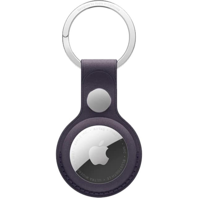 Брелок для Apple AirTag FineWoven Key Ring, Midnight Purple