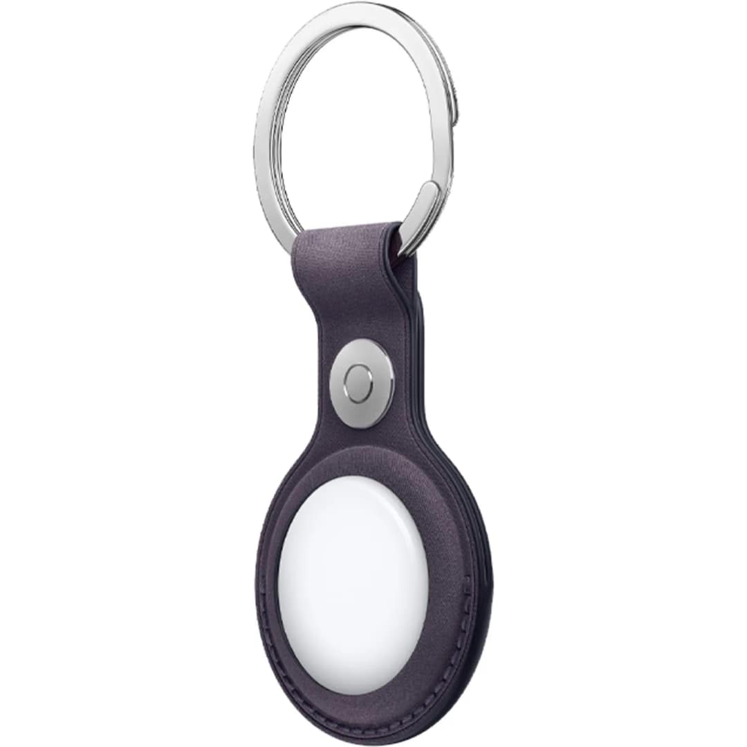 Брелок для Apple AirTag FineWoven Key Ring, Midnight Purple — фото 2