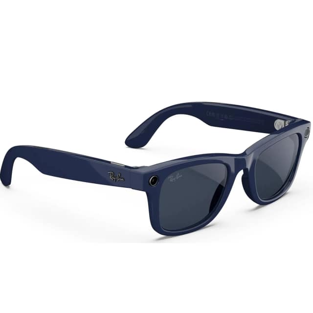 Умные очки Ray-Ban Wayfarer Shiny Cosmic Blue Transitions L Sapphire