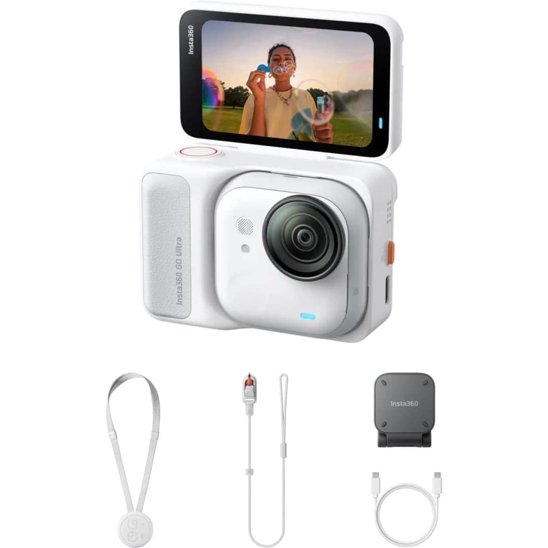 Экшн-камера Insta360 GO Ultra Standard Bundle, White — фото 6
