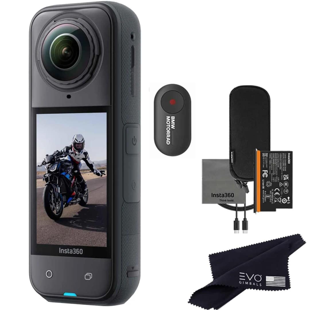 Экшн-камера Insta360 X5 BMW Motorrad Edition Black — фото 3