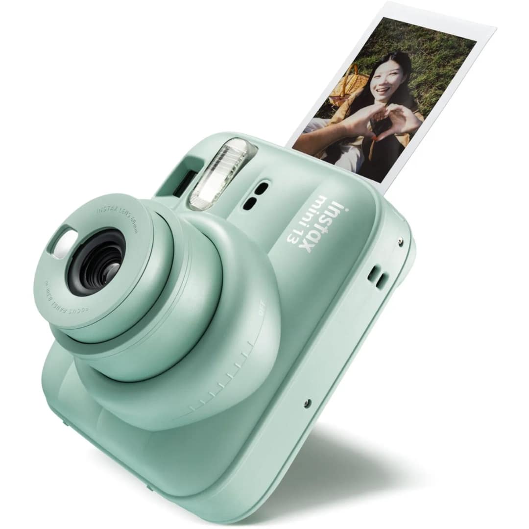 Фотоаппарат моментальной печати Fujifilm Instax mini 13, Lagoon Green — фото 6
