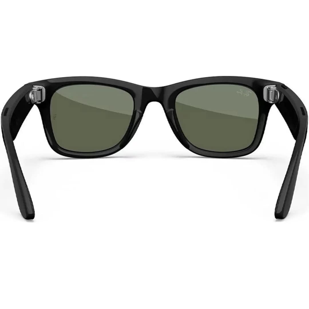 Умные очки Ray-Ban Wayfarer Shiny Black G-15 L Green — фото 2