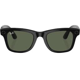 Умные очки Ray-Ban Wayfarer Shiny Black G-15 L Green — фото 2