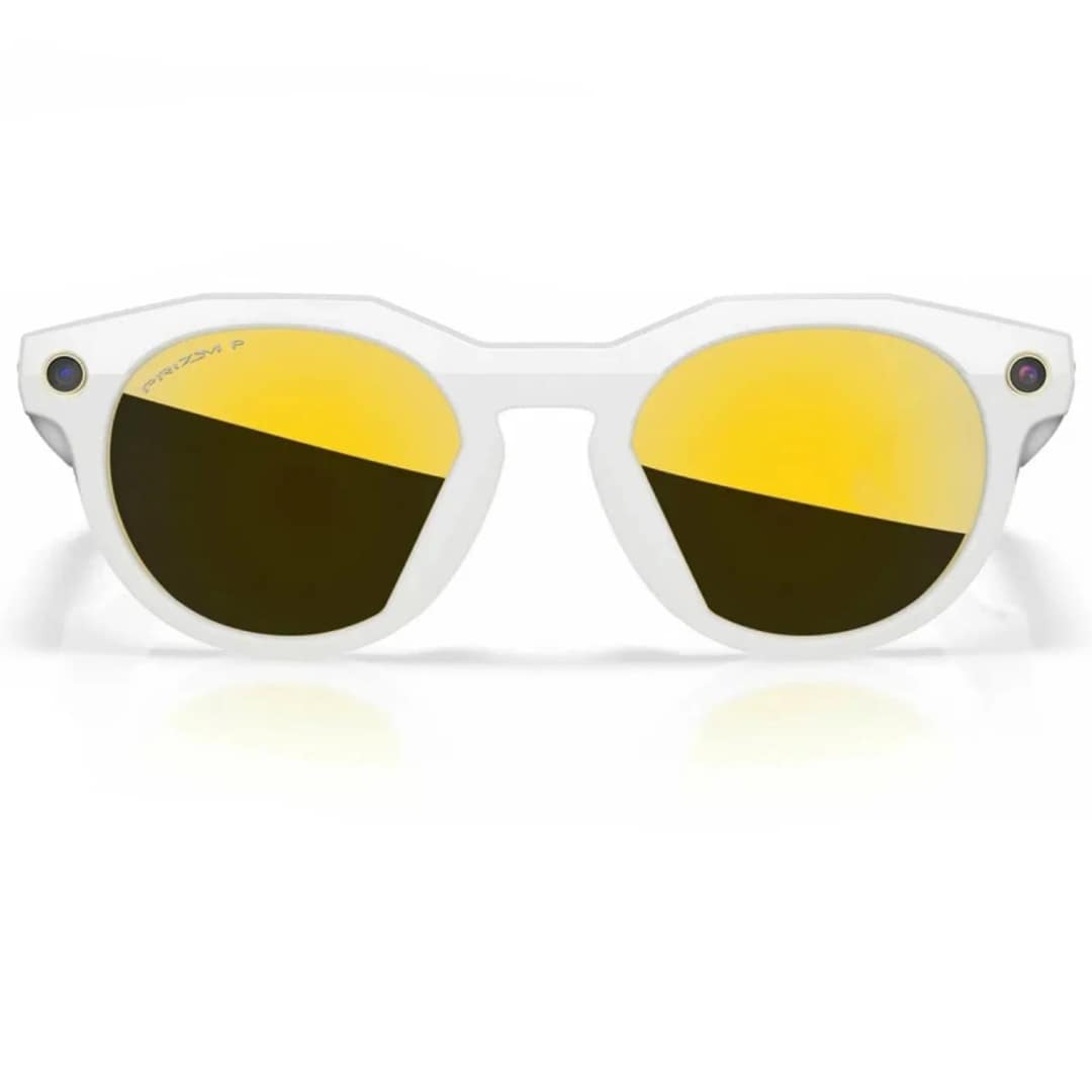 Умные очки Oakley HSTN Prizm Polarized lenses M Warm Grey, 24K — фото 4