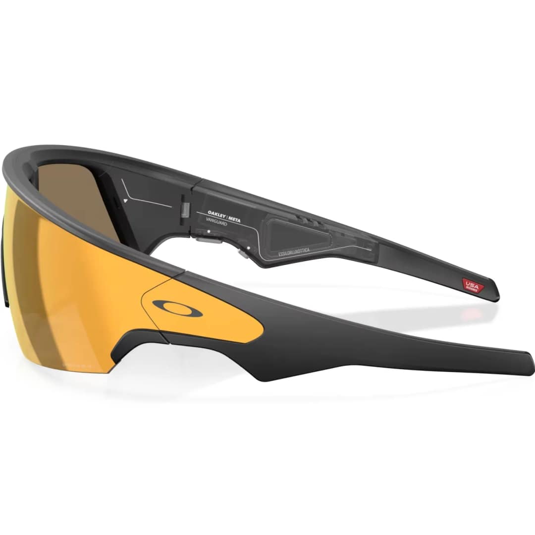 Умные очки Oakley Meta Vanguard Prizm 24k Lenses M Black Frame — фото 4