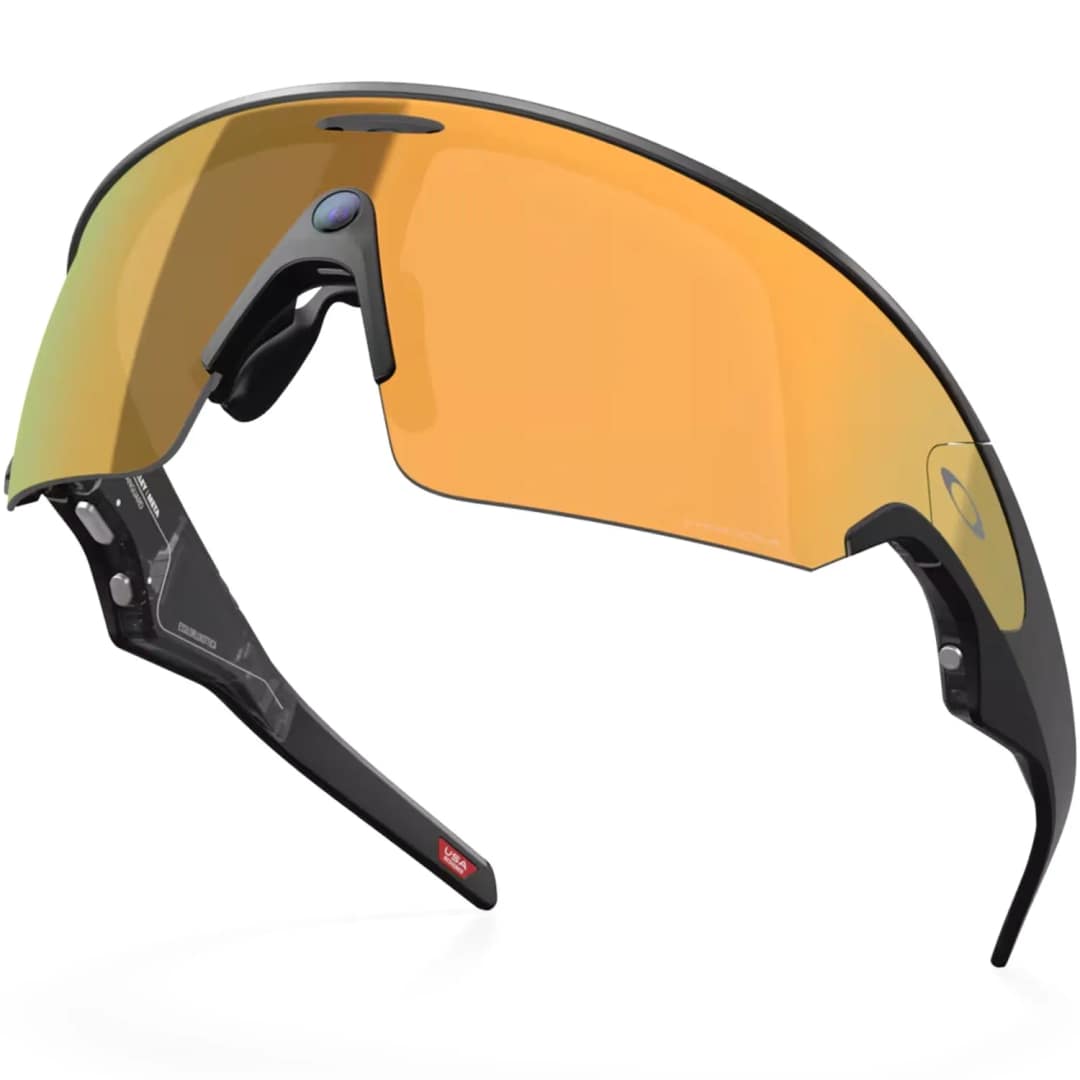 Умные очки Oakley Meta Vanguard Prizm 24k Lenses M Black Frame — фото 6