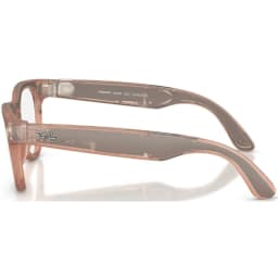 Умные очки Ray-Ban Headliner Matte Peach Transitions M Grey — фото 4