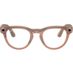 Умные очки Ray-Ban Headliner Matte Peach Transitions M Grey — фото 5