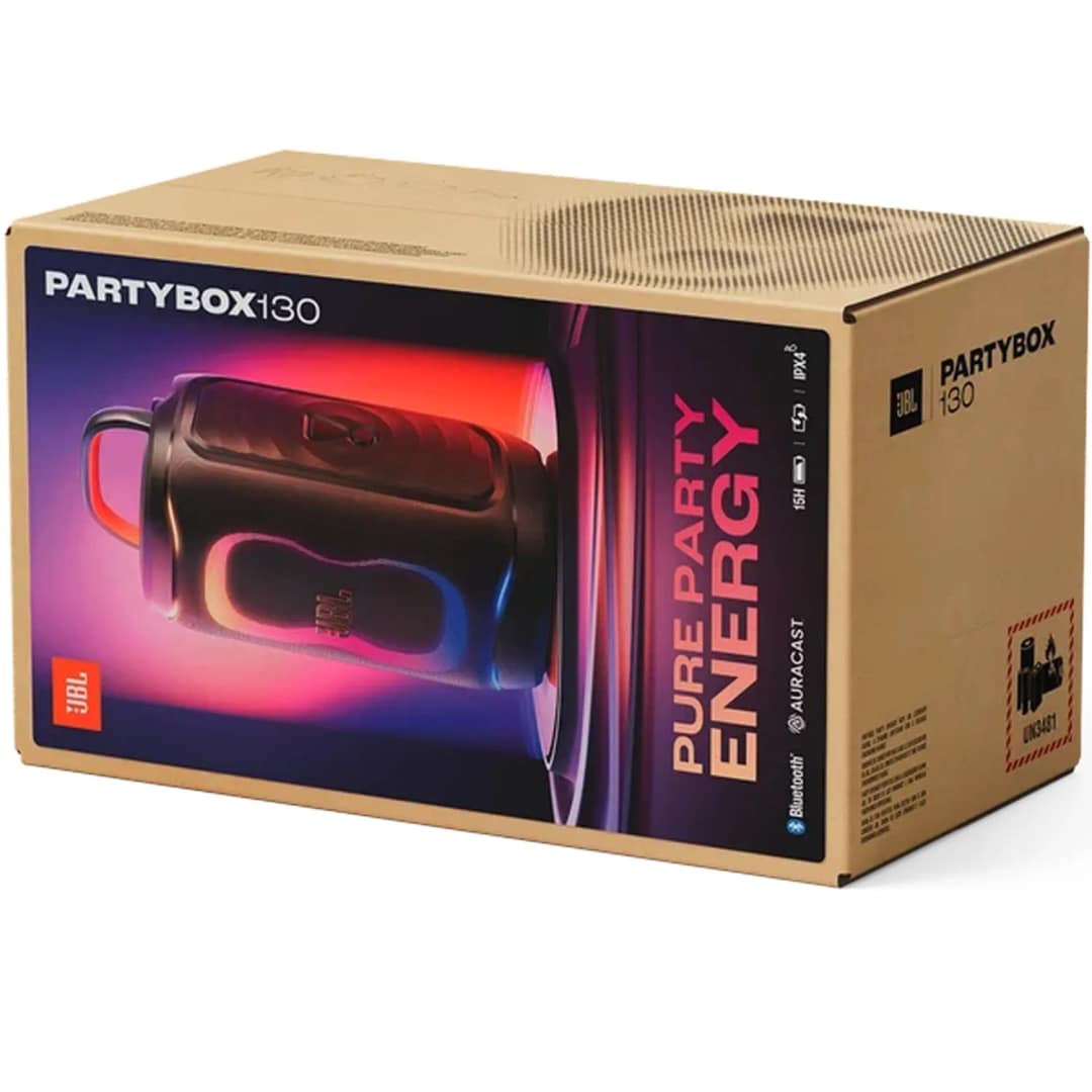Портативная колонка JBL Partybox 130 Black — фото 9